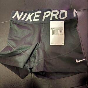Nike Pro Women's Gray Athletic Shorts